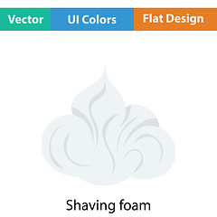 Image showing Shaving foam icon