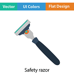 Image showing Safety razor icon