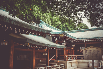 Image showing Meiji Shrine, Tokyo, Japan