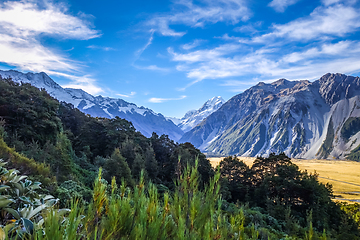 Image showing Aoraki Mount Cook, New Zealand