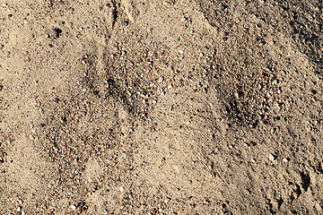 Image showing Pile of sand