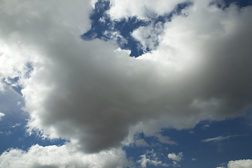 Image showing Blue sky and clouds