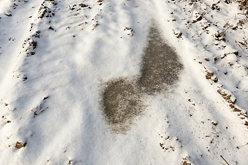 Image showing winter road