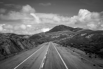 Image showing Desert road in north Argentina quebrada