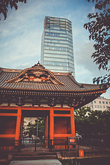 Image showing Zojo-ji temple, Tokyo, Japan