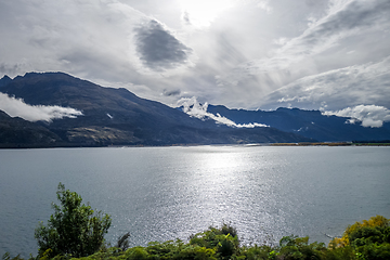 Image showing Lake Wakatipu, New Zealand