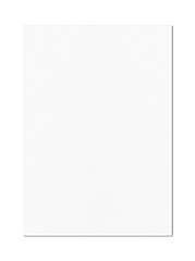 Image showing Blank White A4 paper sheet mockup template