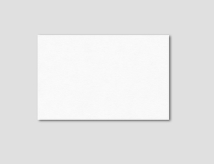 Image showing Blank business card mockup template