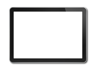 Image showing Digital tablet pc, smartphone template isolated on white