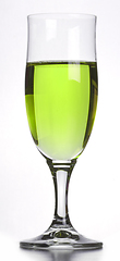 Image showing Glass of vine