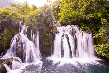 Image showing beautiful waterfall