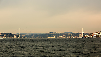 Image showing 15 July Martyrs Bridge or Bosphorus Bridge