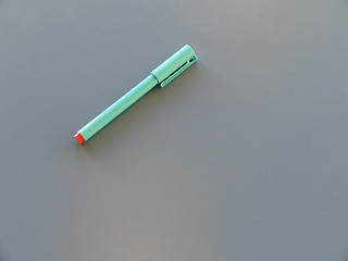 Image showing Green pen