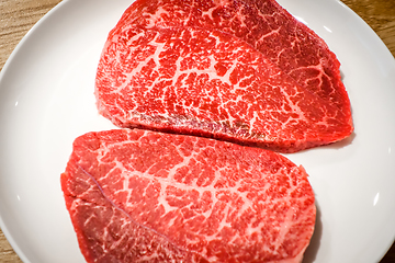 Image showing Kobe wagyu beef steak