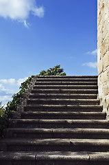 Image showing Granite stairway