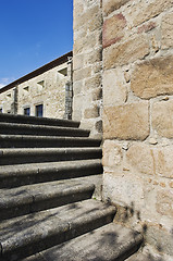 Image showing Granite stairway