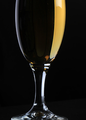 Image showing Glass of vine
