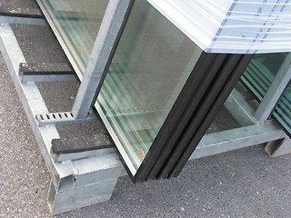 Image showing Double glass