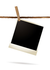 Image showing isolated polaroid single