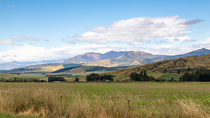 Image showing Landscape scenery in south New Zealand