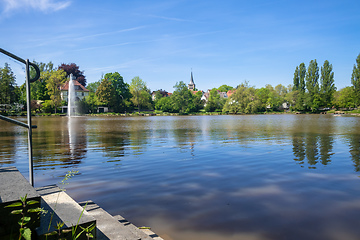 Image showing cloister lake in Sindelfingen Germany