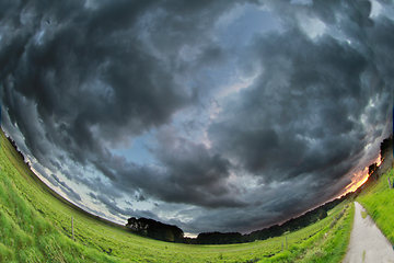 Image showing Nature shot with wide angle