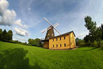 Image showing Wind mill in Horsholm, denmark