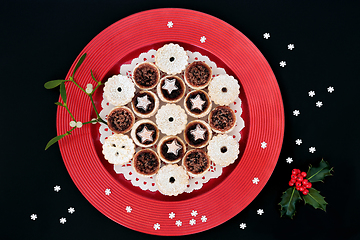 Image showing Homemade Mince Pies for Christmas 