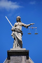 Image showing Statue of Justice