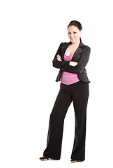 Image showing Beautiful businesswoman