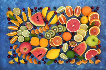 Image showing Healthy Immune Boosting Fruit Collection  