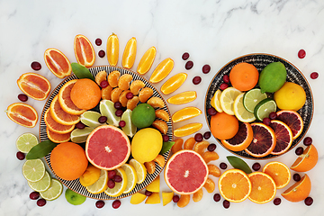 Image showing Healthy Citrus Fruit for a High in Fibre 