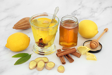 Image showing Immune Boosting Food for Cold and Flu Remedy 