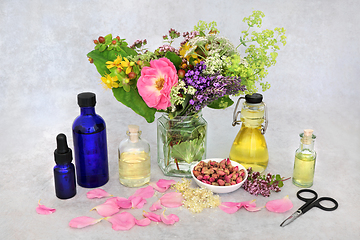 Image showing Naturopathic Herbal Medicine for Aromatherapy Oils