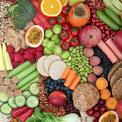 Image showing Vegan High Fibre Health Food For Gut Health