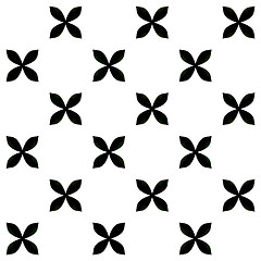 Image showing Black and White Pattern