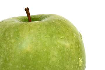 Image showing wet apple