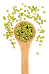 Image showing High Protein Roasted Green Peas