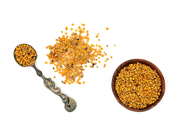Image showing Natural Bee Pollen used in Herbal Medicine