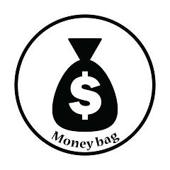 Image showing Money bag icon