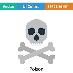 Image showing Poison sign icon