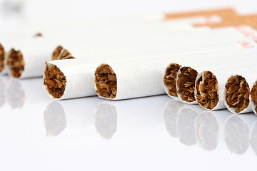 Image showing reflected cigarettes