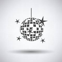 Image showing Night clubs disco sphere icon