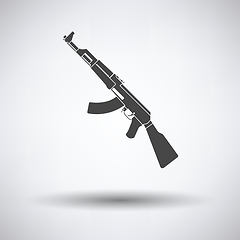 Image showing Russian weapon rifle icon