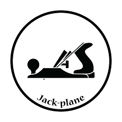 Image showing Icon of jack-plane