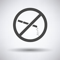 Image showing No smoking icon