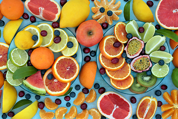 Image showing Fresh Citrus Fruit for Vitamin C Boost