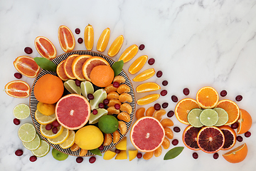 Image showing Immune Boosting Fresh Fruit Composition