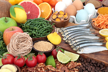 Image showing Healthy Food to Boost the Immune System