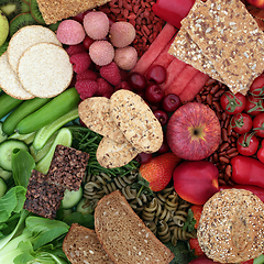 Image showing Vegan Health Food for Immune Defence